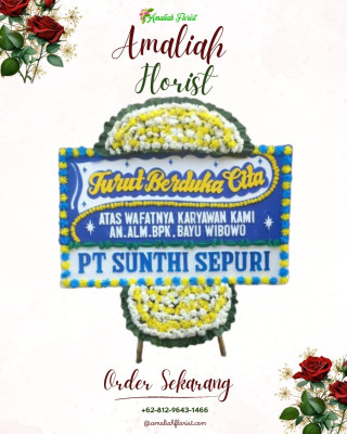 Papan Bunga Duka di Limusnunggal