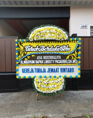 Papan Bunga Duka di Limusnunggal